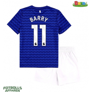 Everton Thierno Barry #11 Hemmaställ Barn 2025-26 Kortärmad (+ Korta byxor)